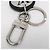 Portachiavi Louis Vuitton LV Circle M67362 Nero Argento - vista 5