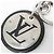Portachiavi Louis Vuitton LV Circle M67362 Nero Argento - vista 6