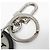 Portachiavi Louis Vuitton LV Circle M67362 Nero Argento - vista 7