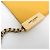 Piccola borsa a tracolla Hobo con catena Saint Laurent Giallo - vista 13
