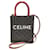 Céline Borsa Tote Mini Celine Triomphe Vertical Marrone chiaro Marrone scuro  - vista 1