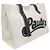Loewe Paula's Ibiza Canvas und Leder Tote Bag Schwarz Aus weiß - Ansicht 6