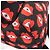 Céline Zaino Celine TELEPATHIC LOVE PRINT Nero Rosso - vista 5