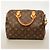 Louis Vuitton Monogram Speedy Bandoulière 25 Handtasche Braun - Ansicht 11