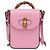Borsa in pelle da donna Gucci Bamboo 702106 Rosa