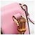 Borsa in pelle da donna Gucci Bamboo 702106 Rosa - vista 11