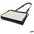 Borsa Fendi Selleria Peekaboo Fit Mini Marrone Bianco - vista 2