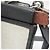 Borsa Fendi Selleria Peekaboo Fit Mini Marrone Bianco - vista 8
