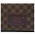 Louis Vuitton Marrone Damier Ebene Brooklyn MM - vista 5
