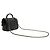 Chanel Black Mini Rectangular Classic Lambskin Lion Charm Top Handle Flap Nero - vista 2