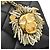 Chanel Black Mini Rectangular Classic Lambskin Lion Charm Top Handle Flap Nero - vista 6