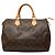 Louis Vuitton Marrone Monogram Speedy 30