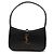 Saint Laurent Mini borsa Le 5 a 7 in pelle liscia nera Nero