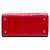Lady Dior Cannage Dior rot Lackleder Medium - Ansicht 3
