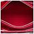 Lady Dior Cannage in vernice rosso, misura Medium Bordò - vista 4