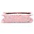 Chanel Pink CC Confetti Tweed Flap Rosa - vista 3