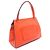 Edge Céline Borsa Celine Orange Medium in pelle con bordo Arancione - vista 2