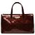 Louis Vuitton Red Monogram Vernis Wilshire PM Rosso Bordò