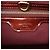 Louis Vuitton Red Monogram Vernis Wilshire PM Rosso Bordò - vista 5
