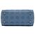 Dior Blue Medium Embroidered Canvas Cannage Lady D Lite - vista 3