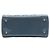 Lady Dior Cannage in blauem Lackleder Medium - Ansicht 3