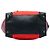 Céline Celine Tote Luggage in tela multicolore e pelle arancione mini - vista 3