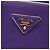 Borsa Prada Purple Medium Saffiano Lux Galleria Double Zip Porpora - vista 5