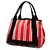 Balenciaga Canvas Gestreifter Cabas Rot Navy S - Ansicht 2