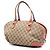 Borsa Gucci Beige GG Canvas Heart Bit - vista 2