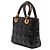 Dior Black Small Crinkled Patent Cannage My ABCDior Lady Dior Schwarz - Ansicht 2