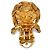 Orecchini a clip Chanel Gold Gold Plated Faux Pearls D'oro - vista 3