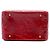 Vanity Case Chanel Red CC en cuir de veau glacé matelassé Rouge - vue 3