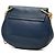 Chloé Bolso bandolera Drew pequeño de piel azul - vista 2