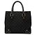 Borsa Gucci Black GG Canvas Nailhead Nero