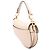 Borsa Saddle Dior beige in pelle di vitello granulata - vista 2