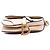 Borsa Saddle Dior beige in pelle di vitello granulata - vista 3