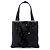 Saint Laurent Black Small Denim Monogram Kahala Tote Schwarz