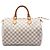 Louis Vuitton White Damier Azur Speedy 30 Bianco