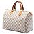 Louis Vuitton White Damier Azur Speedy 30 Bianco - vista 2