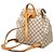 Louis Vuitton Sperone in Damier Azur bianco - vista 2