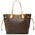 Louis Vuitton Marrone Monogram Neverfull MM