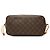 Louis Vuitton Marrone Monogram Neverfull MM - vista 3