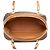 Céline Borsa Celine Brown Macadam Tela Cerata Dome Top Handle Marrone - vista 4