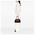 Céline Borsa Celine Brown Macadam Tela Cerata Dome Top Handle Marrone - vista 6