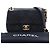 Chanel Black CC Mini Square Matelassé Caviar Single Flap Nero - vista 14