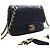 Chanel Black CC Mini Square Matelassé Caviar Single Flap Nero - vista 2