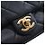 Chanel Black CC Mini Square Matelassé Caviar Single Flap Nero - vista 7