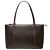 Tote in pelle marrone Burberry Marrone scuro