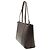 Tote in pelle marrone Burberry Marrone scuro - vista 2