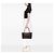 Tote in pelle marrone Burberry Marrone scuro - vista 6